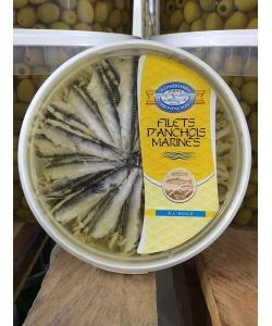 Anchois marinés nature de 1 kg - Azur TJ Olives