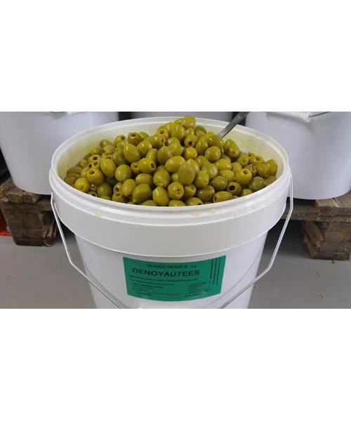 Olives vertes dénoyautées cassées (origine Maroc) - Azur TJ Olives - zoom