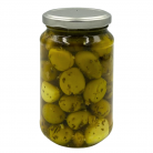Verrine-olives-cassees-vertes-ail-persil