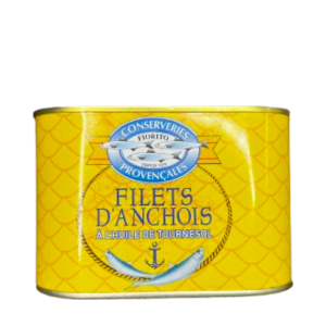 BOITE 4/4 ANCHOIS FILET HUILE