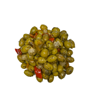 OLIVES HALKIDIKI DENOYAUTEES POIVRONADE 12/14 5KG