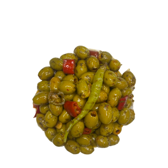 OLIVE_TCHERMELA_HALKIDIKI-uniforme OLIVES HALKIDIKI DENOYAUTEES TCHERMELA 12/14 5KG
