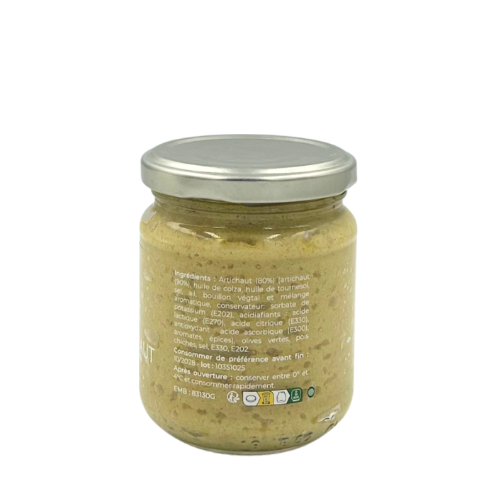 Verrine-Pate-d-artichaut-2-uniforme PATE D'ARTICHAUT 180G