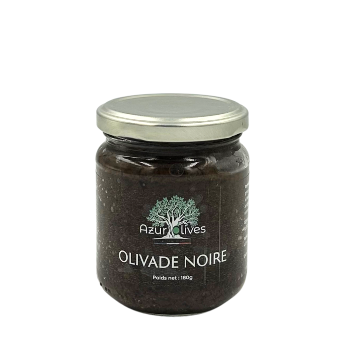 Verrine-olivade-noire-uniforme OLIVADE NOIRE AUX HERBES 180G
