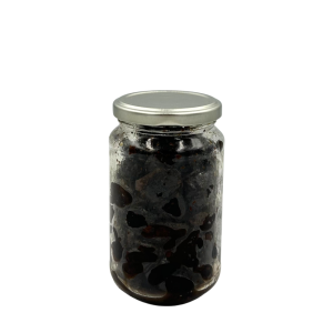 OLIVES NOIRES FACON GRECE DENOYAUTEES 220G