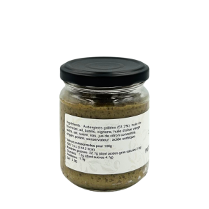 PATE D'AUBERGINE 180G