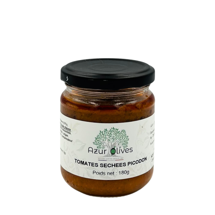 Verrine-tomates-sechees-picodon-uniforme TOMATES SECHEES AU PICODON 180G