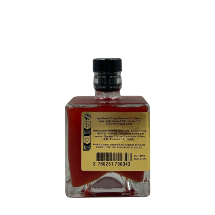 Vinaigre-aromatise-a-lHibiscus-Mystic-2-1-uniforme VINAIGRE A L'HIBISCUS 250Ml (MYSTIC)